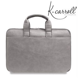 🆕K.Carroll Jane Laptop Bag in Gray